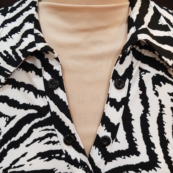 Zebra Print Dress - Picture 7 of 8